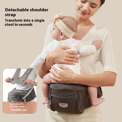 Multifunctional Baby Carrier Strap Outing Toddler Baby Holding Artifact Front Holding Waist Stool