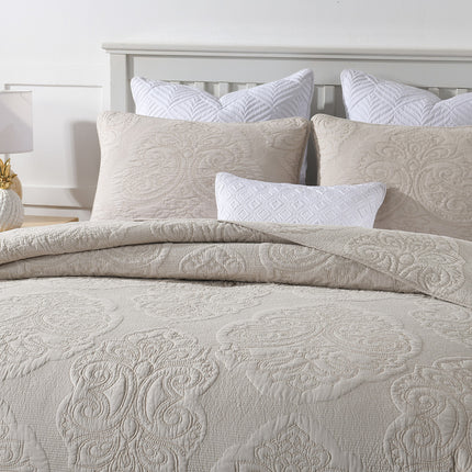 Bed Cover Three-piece Quilted Sheets