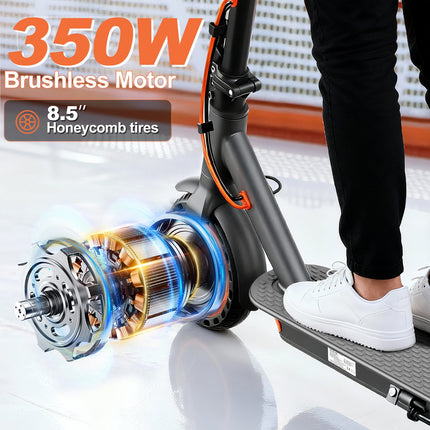 Seemar S3 Adult Electric Scooter, With A Range Of 25 Kilometers, An Ultra Light Electric Scooter