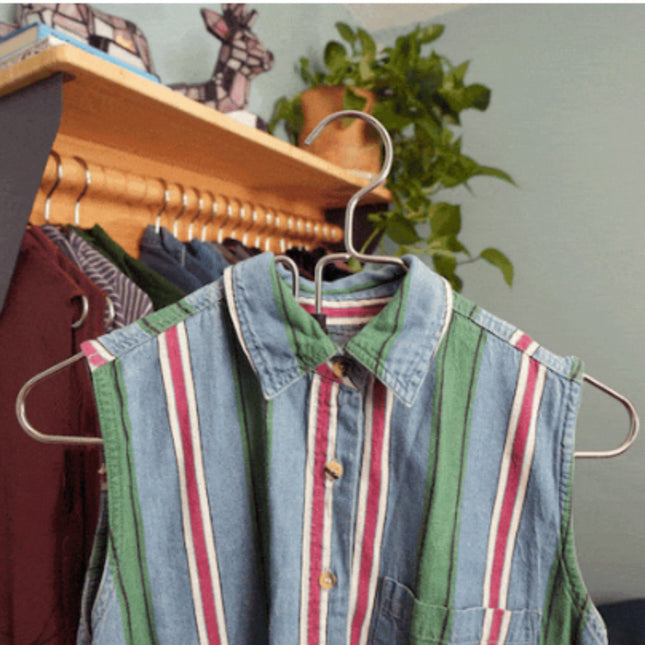 Foldable Hanger Plastic Storage