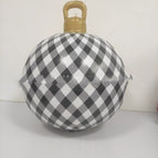 Black And White Plaid / 60cm