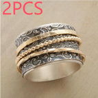 Gold / Size 10 / 2PCS