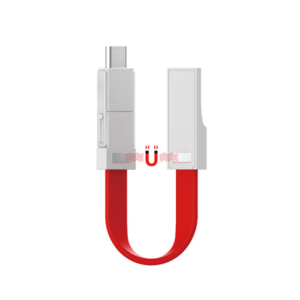 New Micro USB Type-C 3-in-1 Magnet Data Cable