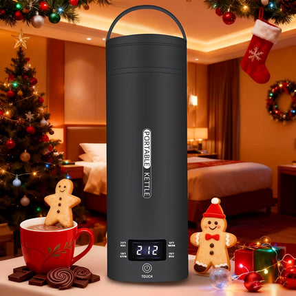 Travel Electric Kettle Portable Small Mini Tea Coffee Kettle Water Boiler, Water Heater