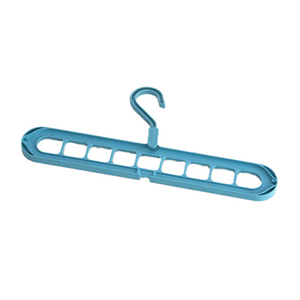Multifunctional Hanger Nine-hole Hanger Seamless Folding Pant Rack Dormitory
