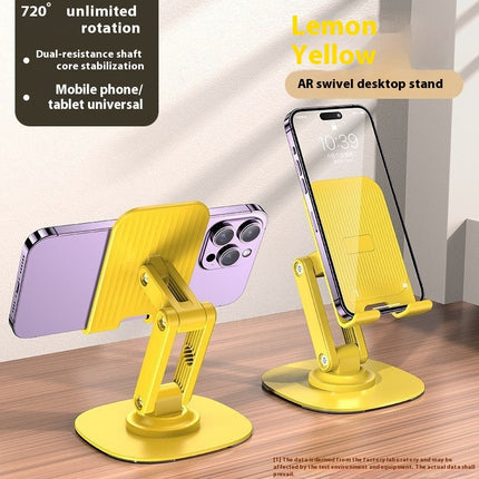 Metal Adjustable Folding And Rotating Phone Holder