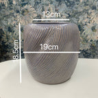 Blue Purple / Irregular vase