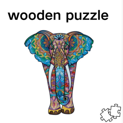 Wooden Shaped Puzzle Wooden Toy