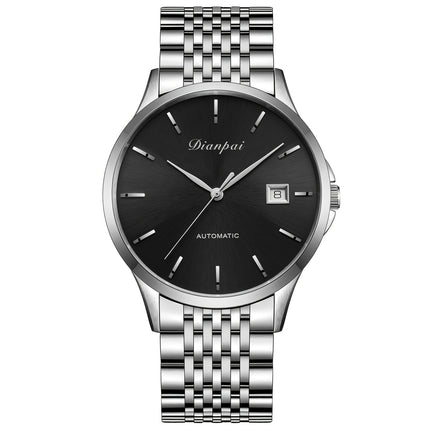 Men's Automatic Mechanical Watch Luxury Slim Sports Calendar Wristwatch Thanksgiving Day