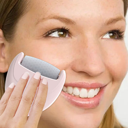 Two-in-one Heart-shaped Ice Roller Facial Massage Care