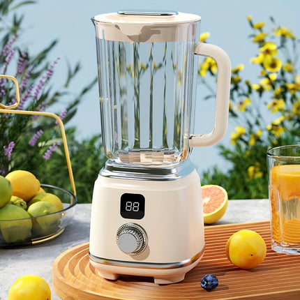 Portable Rechargeable Juicer with Digital Display  Compact Design, Suitable for Smoothies,