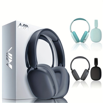 P9S Portable Wireless Ear Headphones, HD Stereo Sound, Wireless Headphones With Mic,