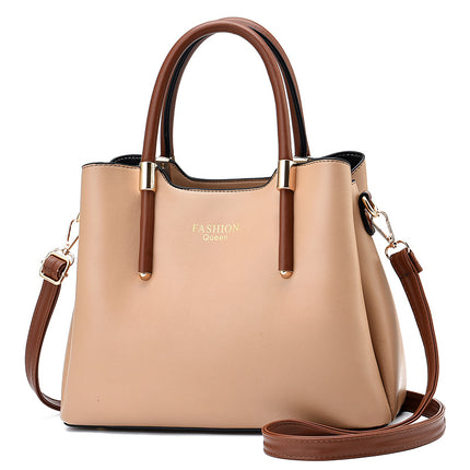 Shoulder Bag Crossbody Bag - Women's Top Handle Bag Large Capacity Letter Graphic