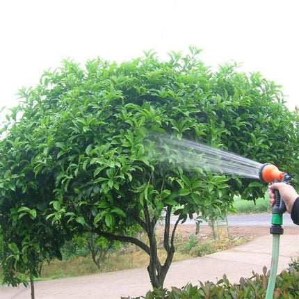 8 Pattern Garden Water Gun Hose Nozzle Mutifunctional Household Car Washing Yard Water Sprayer Pipe Tube Nozzle Sprinkle Tools - GARDIWALL