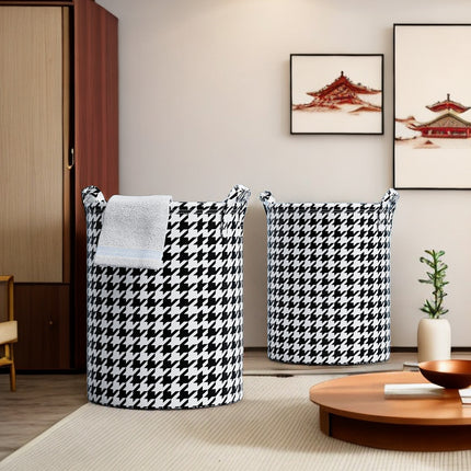 Foldable Laundry Bucket Basket Bathroom Storage