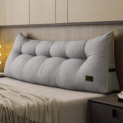 Bedside Backrest Pillow Soft Bag Triangle Cushion Pillow