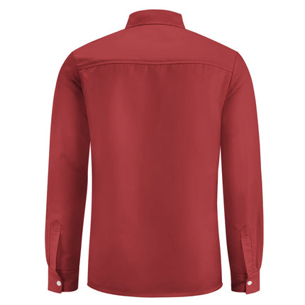 Peach Velvet Casual One Pocket Long Sleeve Shirt