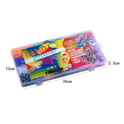 Colorful hand woven educational toys