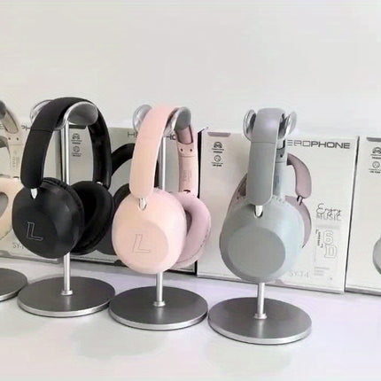 Wireless HD Headphones - Enjoy high-definition audio with long-lasting battery life and foldable design