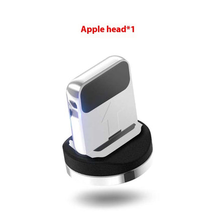 Colorful Streamer Mobile Phone Cable Magnetic Three-in-one USB Data Cable