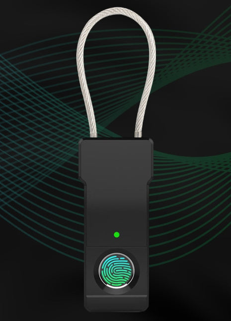 Smart fingerprint padlock door lock