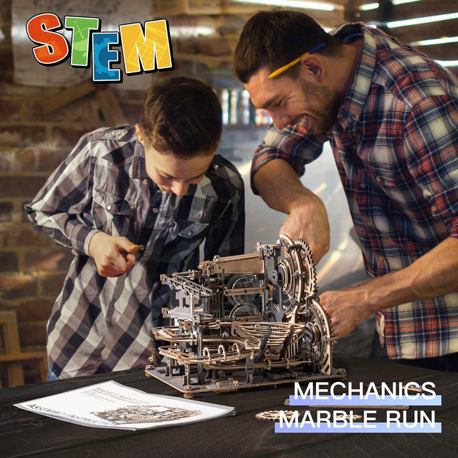 Marble Run to Build, 294-Pie Wooden