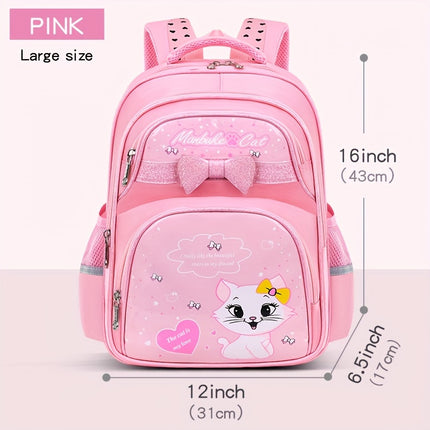 Lightweight Backpacks for Girls in Grades One to Six, Ages 6-12, Popular Among Kids