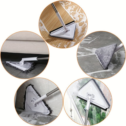 Mop Ceiling Cleaner with Long Handle Wall Cleaner, Baseboard Cleaning Tool with Handle