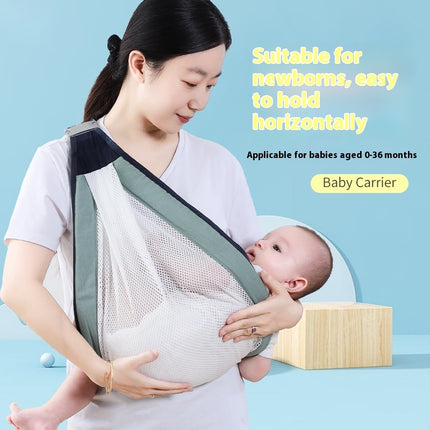 Suspender Front Holding Baby Children Go Out Simple
