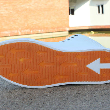 Warm high-top sneakers