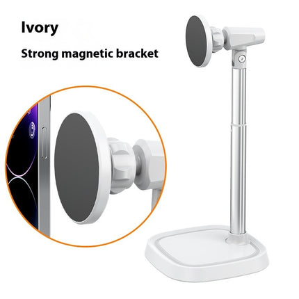 Magnetic Phone Holder Metal Retractable