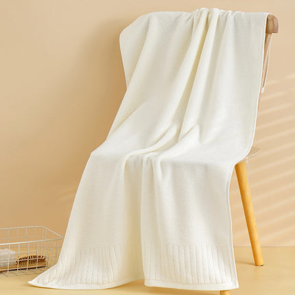 Pure Cotton Bath Towel Thickened Plus-sized Household Hotel Soft Absorbent Lint-free