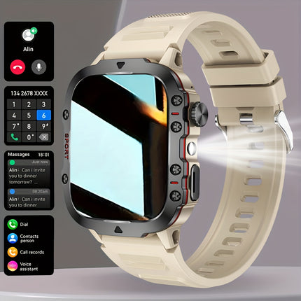 New Smartwatch for Men and Women - Wireless Calling/SMS/Multiple Sports Modes/Remote Camera Control