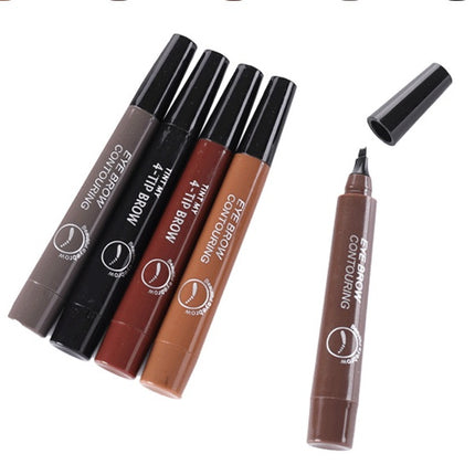 Liquid water eyebrow pencil