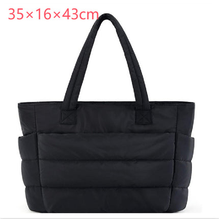 Women's Cotton Handbag Large Zipper Travel Essential