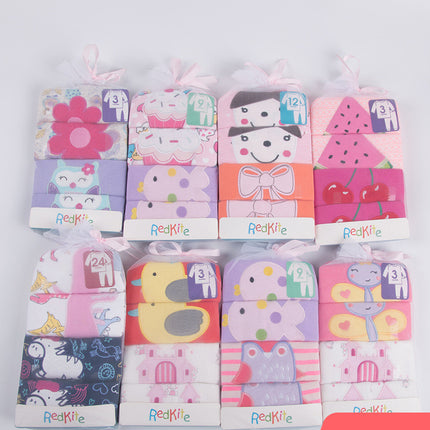 Baby Cotton Long-sleeved T-shirt Trousers 2 Sets