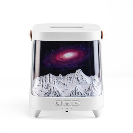 3D Starry Sky Flame Aromatherapy Machine Desktop Home Humidifier