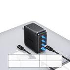 Black Charging line 1.5M / 65w / 220V US