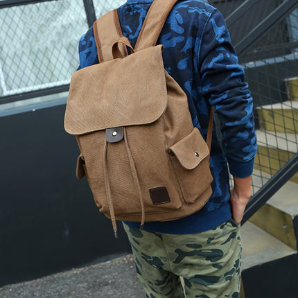 Fashionable Trendy Backpack, Casual Canvas Bag, College Style Travel Backpack Student Schoolbag