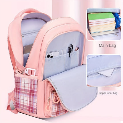 Pink INS Backpacks for Girls Backpack School Bookbag for Teenage Cute Book Bag, Buy Backpack