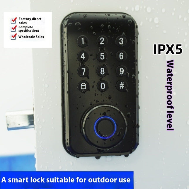 Fingerprint Smart Lock Mobile Phone NFC Graffiti Smart Lock