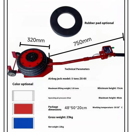 Pneumatic Jack Portable Mechanical Maintenance