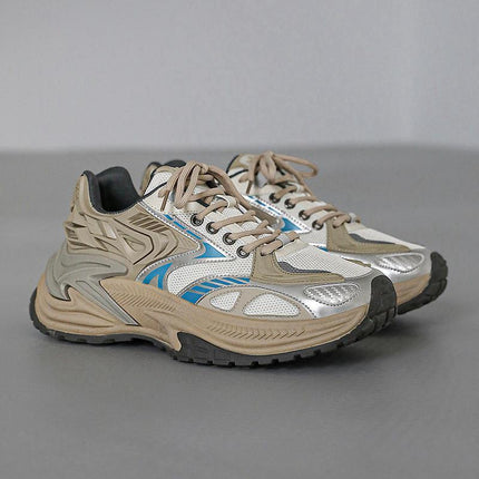 Shoes for Men Four-Season Retro Off-Green Color