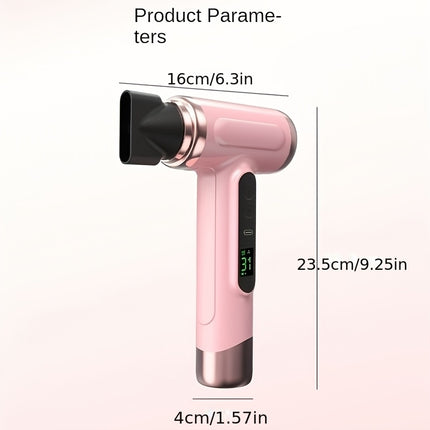 Rechargeable Hair Dryer with Three Temperature Settings for Hot And Cold Air, Powerful Mini Design