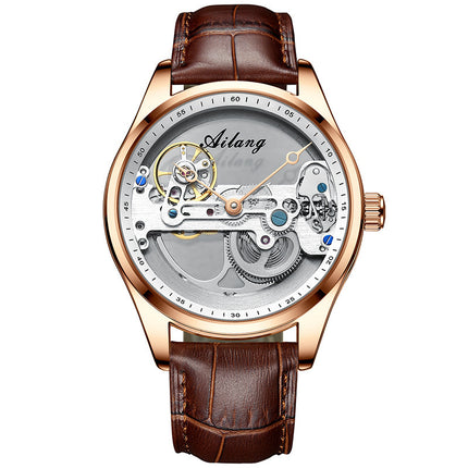 Men's Luminous Skeleton Automatic Mechanical Watch