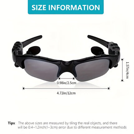 Wireless Headset - Perfect For Cycling, Driving, Fishing, Travel And Outdoor Activities Wireless Glasses