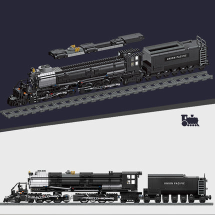 Small Particle Assembly Steam Train Building Block Toy