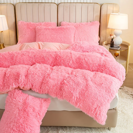 Duvet Cover Set, Winter Bedding, Machine Washable, Zipper Closure