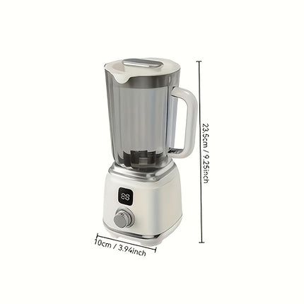 Fruit Juicer with Digital Display | Durable Plastic, USB Charging, 1-10L Capacity,