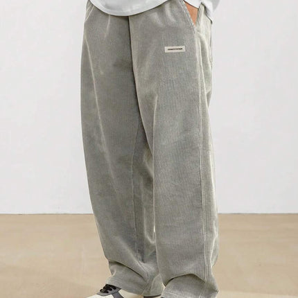 Men's Autumn And Winter Loose Wide Leg Draping Casual Pants